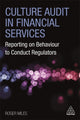 Book cover of: Culture Audit in Financial Services. By: Roger Miles