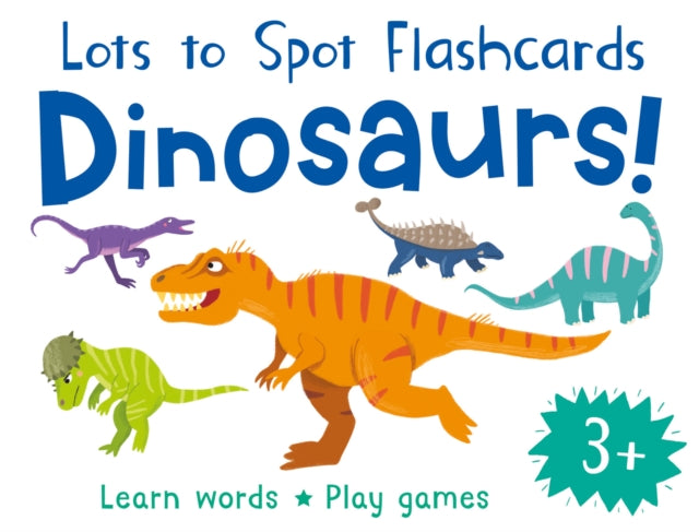 Book cover of: Lots to Spot Flashcards: Dinosaurs!