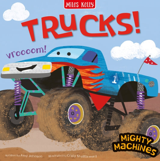 Book cover of: Trucks!. By: Amy Johnson