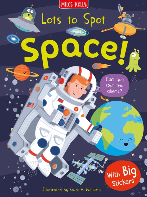 Book cover of: Space Sticker Book