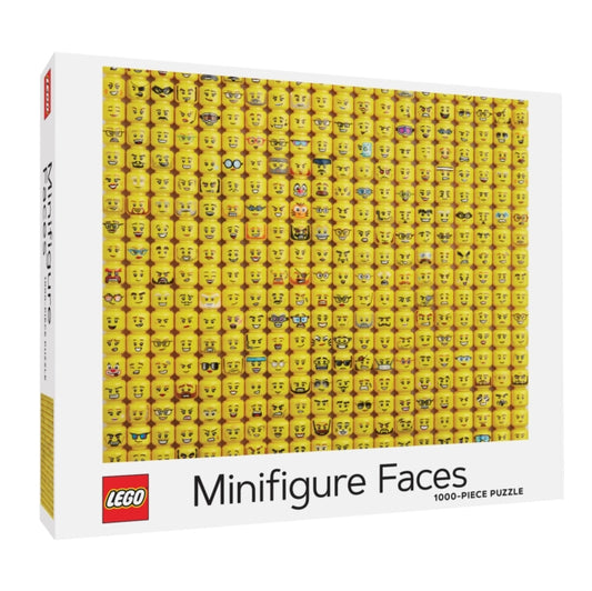 LEGO® Minifigure Faces 1000-Piece Puzzle 9781797210193 LEGO