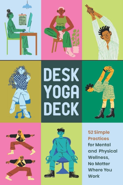 Book cover of: Desk Yoga Deck. By: Darrin Zeer