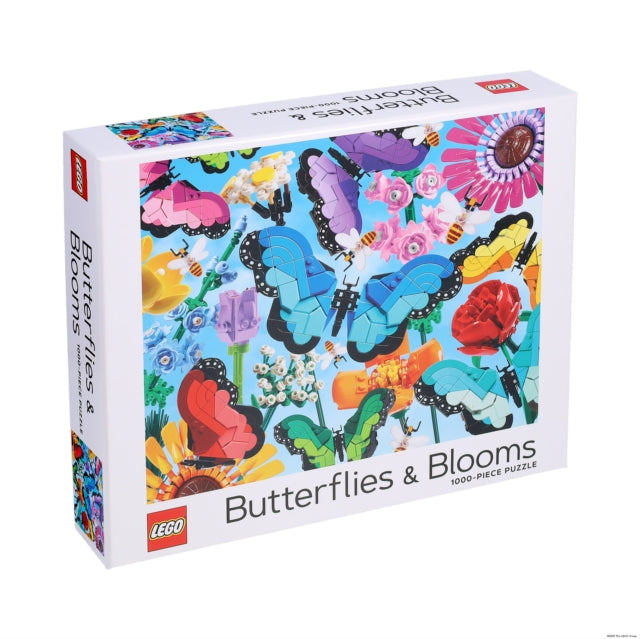 Book cover of: LEGO Butterflies & Blooms 1000-Piece Puzzle