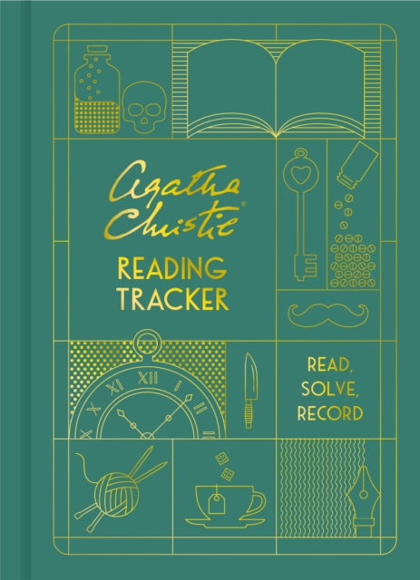 Agatha Christie Reading Tracker, Read, Solve, Record