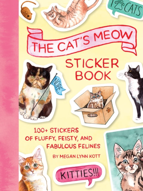 Book cover of: Cat's Meow Sticker Book