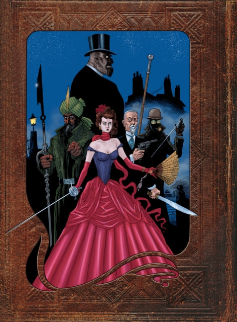 Book cover of: League of Extraordinary Gentlemen Vol. 1: The Absolute Edition (2025 Edition). By: Alan Moore