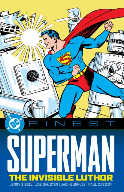 Book cover of: DC FINEST SUPERMAN THE INVISIBLE LUTHOR. By: SIEGEL, JERRY