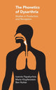 Book cover of: Phonetics of Dysarthria. By: Marie Klopfenstein