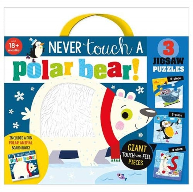 Book cover of: Never Touch A Polar Bear Jigsaw Puzzle