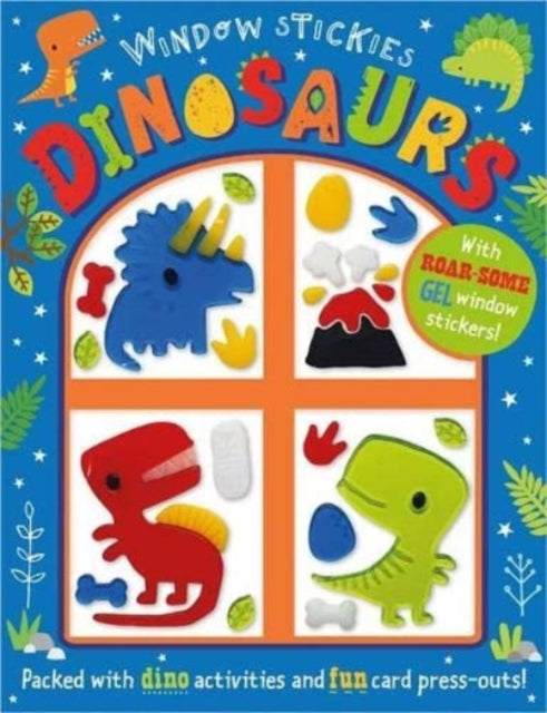 Book cover of: Window Stickies Dinosaurs