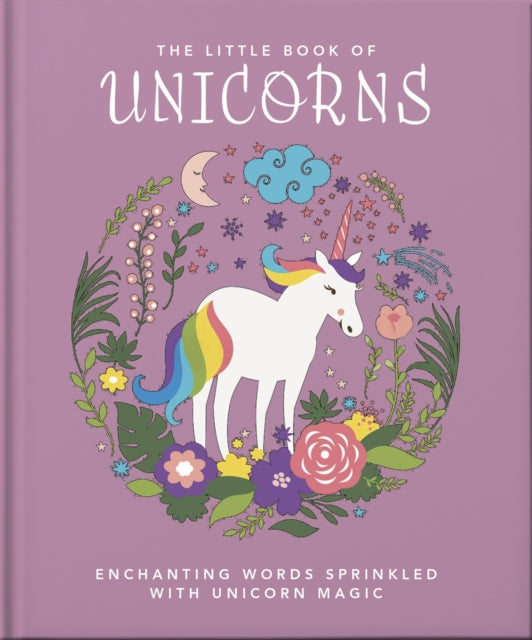 Book cover of: Little Book of Unicorns. By: Orange Hippo!