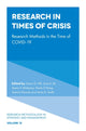 Book cover of: Research in Times of Crisis. By: Aaron D. Hill