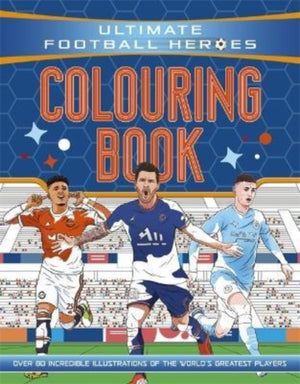 Ultimate Football Heroes Colouring Book, the perfect gift for fans of the beautiful game!