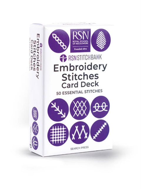 Embroidery Stitches Card Deck