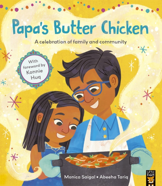 Book cover of: Papa's Butter Chicken. By: Monica Saigal