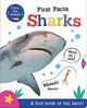 Book cover of: First Facts Sharks. By: Georgie Taylor
