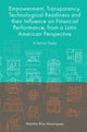 Book cover of: Empowerment, Transparency, Technological Readiness and their Influence on Financial Performance, from a Latin American Perspective. By: Martha Ríos Manríquez
