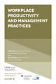 Book cover of: Workplace Productivity and Management Practices. By: Solomon W. Polachek