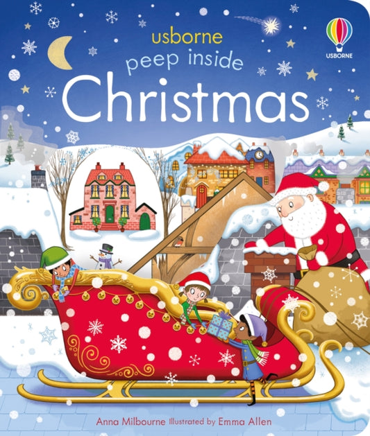 Peep Inside Christmas, A Christmas Book for Children 9781801310314 Anna Milbourne
