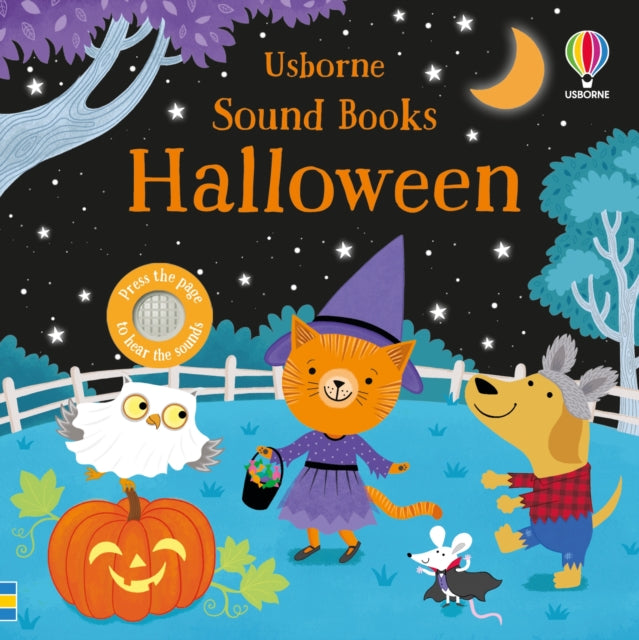 Book cover of: Halloween Sound Book. By: Sam Taplin