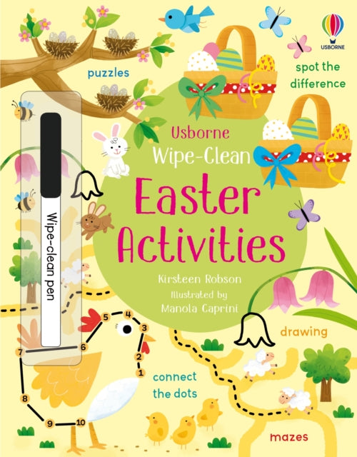 Book cover of: Wipe-Clean Easter Activities