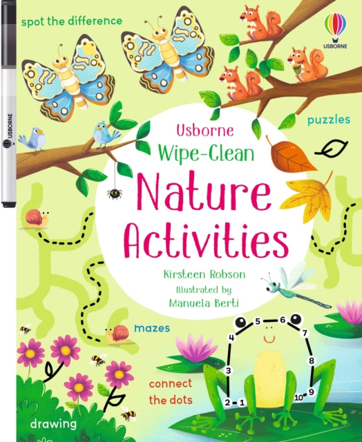 Book cover of: Wipe-Clean Nature Activities