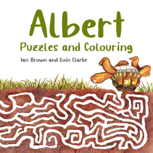 Book cover of: Albert Puzzles and Colouring. By: Ian Brown