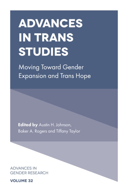 Book cover of: Advances in Trans Studies. By: Austin H. Johnson
