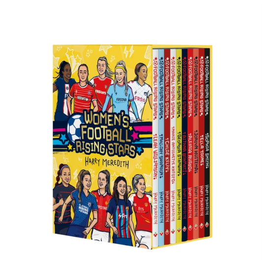Book cover of: Women's Football Rising Stars: 10 Book Collection