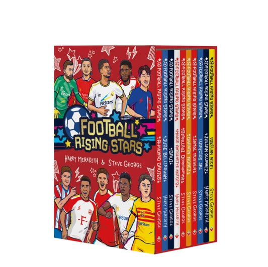 Book cover of: Football Rising Stars Volume 2: 10 Book Collection