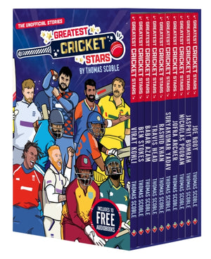The Greatest Cricket Stars 10 Book Collection