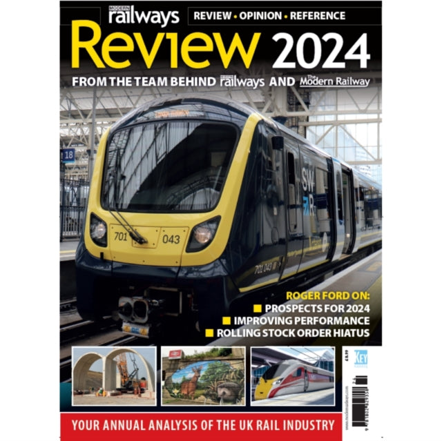 Book cover of: Modern Railways Review 2024