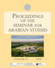 Book cover of: Proceedings of the Seminar for Arabian Studies Volume 53 2024. By: Matthew Johnson