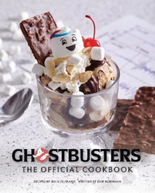 Book cover of: Ghostbusters: The Official Cookbook. By: Jenn Fujikawa