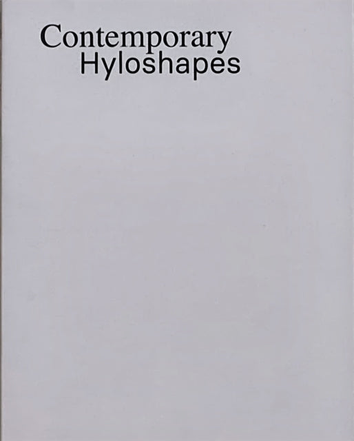 Book cover of: Contemporary Hyloshapes