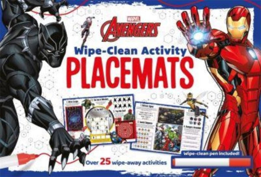 Book cover of: Marvel Avengers: Wipe-clean Activity Placemats