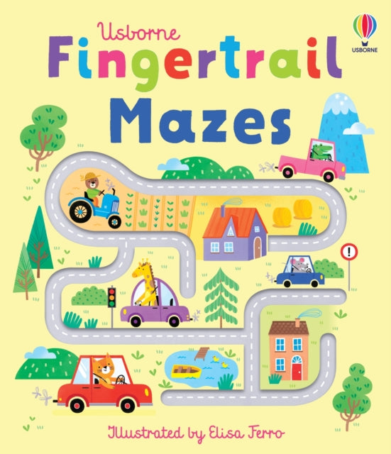 Book cover of: Fingertrail Mazes. By: Felicity Brooks