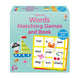 Book cover of: Words Matching Games and Book
