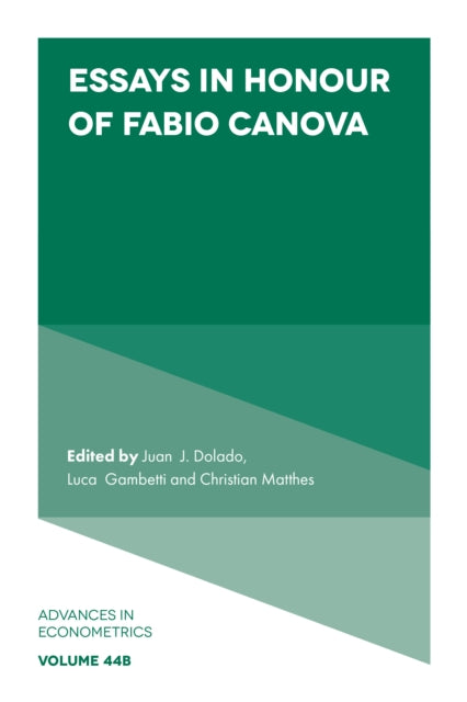 Book cover of: Essays in Honour of Fabio Canova. By: Juan J. Dolado
