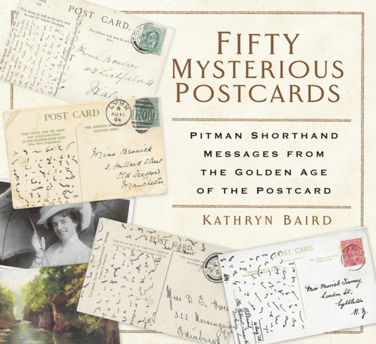 Book cover of: Fifty Mysterious Postcards. By: Kathryn Baird