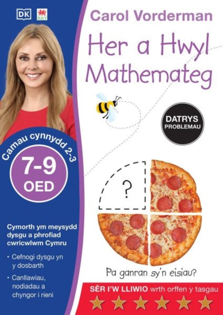 Book cover of: Her a Hwyl Mathemateg - Datrys Problemau, Oed 7-9 (Problem Solving Made Easy, Ages 7-9)