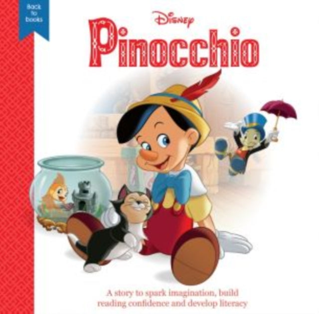 Book cover of: Disney Back to Books: Pinocchio