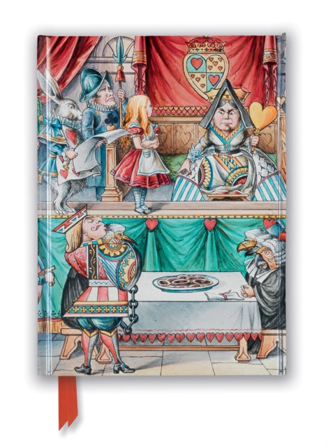 Book cover of: Science Museum: Alice in Wonderland (Foiled Journal). By: Flame Tree Studio