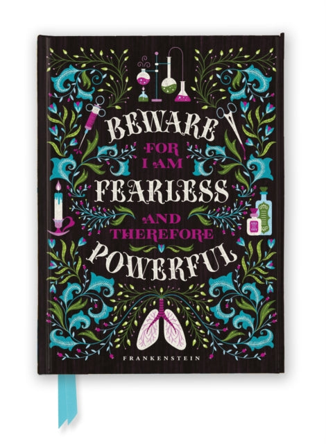 Book cover of: Jenny Zemanek: Frankenstein (Foiled Journal). By: Flame Tree Studio