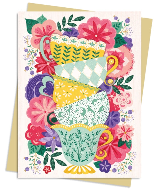 Book cover of: Jenny Zemanek: Teacups Greeting Card Pack