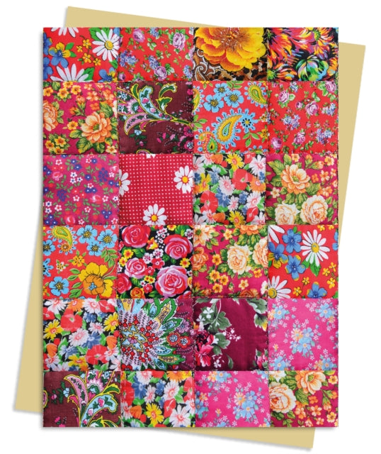 Book cover of: Floral Patchwork Quilt Greeting Card Pack