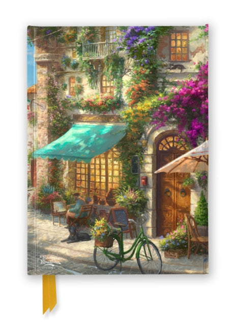 Book cover of: Thomas Kinkade Studios: Italian Cafe (Foiled Journal). By: Flame Tree Studio