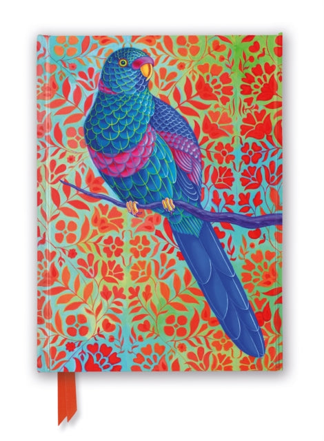 Book cover of: Jane Tattersfield: Blue Parrot (Foiled Journal). By: Flame Tree Studio