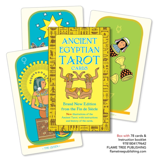 Book cover of: Ancient Egyptian Tarot Card Pack