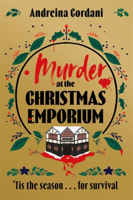 Book cover of: Murder at the Christmas Emporium. By: Andreina Cordani